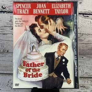 Father of the Bride [1950 DVD] Spencer Tracy Elizabeth Taylor 🆕 New Sealed‎